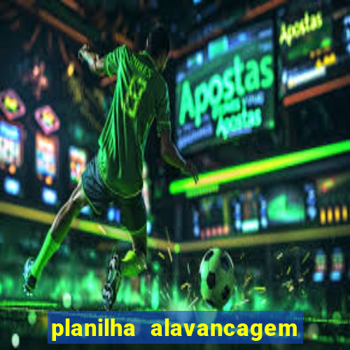 planilha alavancagem de banca